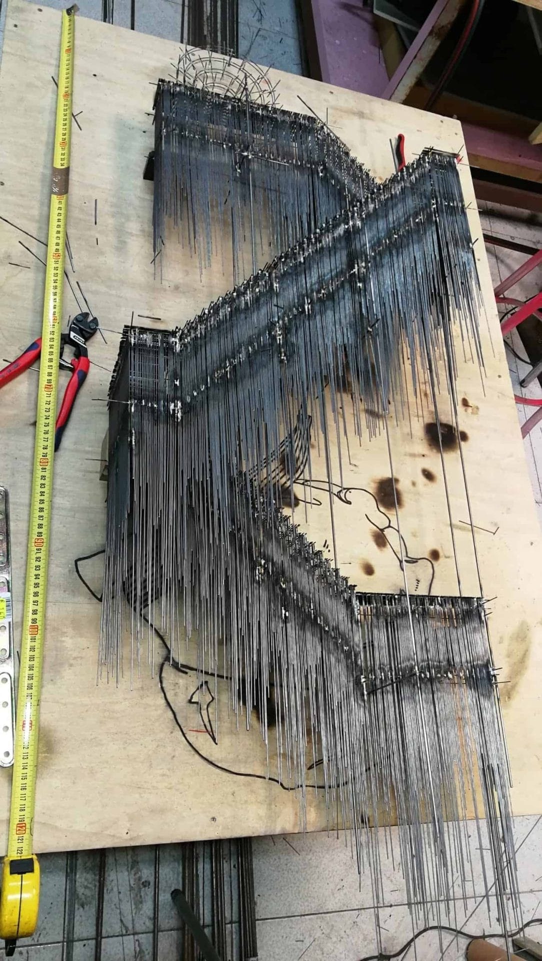 sculptuur van David Moreno