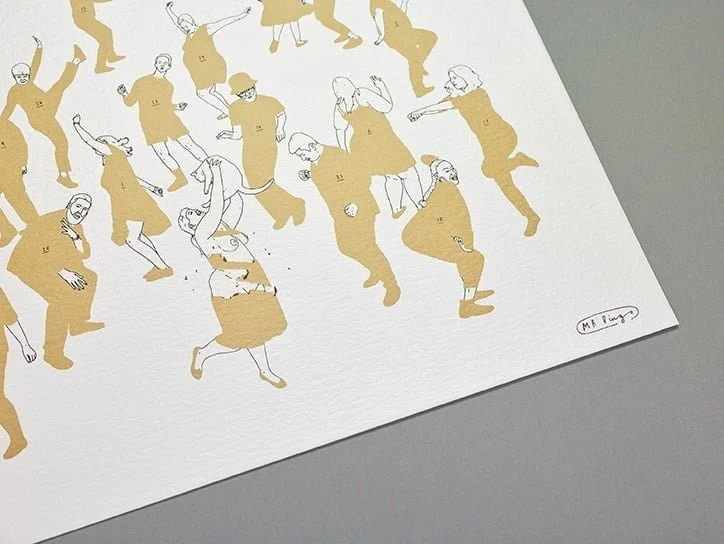 adventskalender met naakte mensen