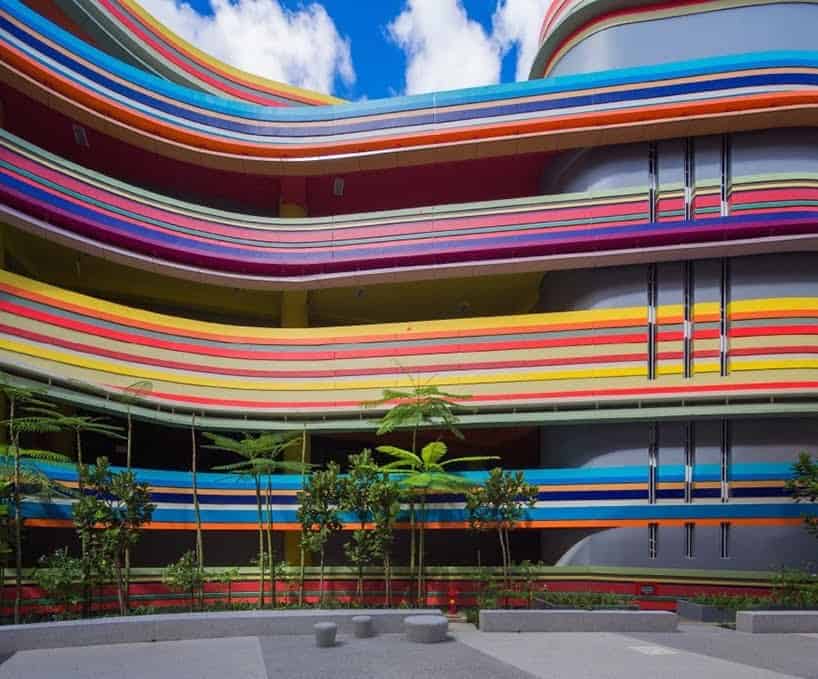 kleurrijke basisschool in Singapore