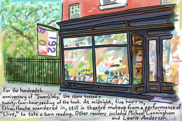 boekwinkel in New York