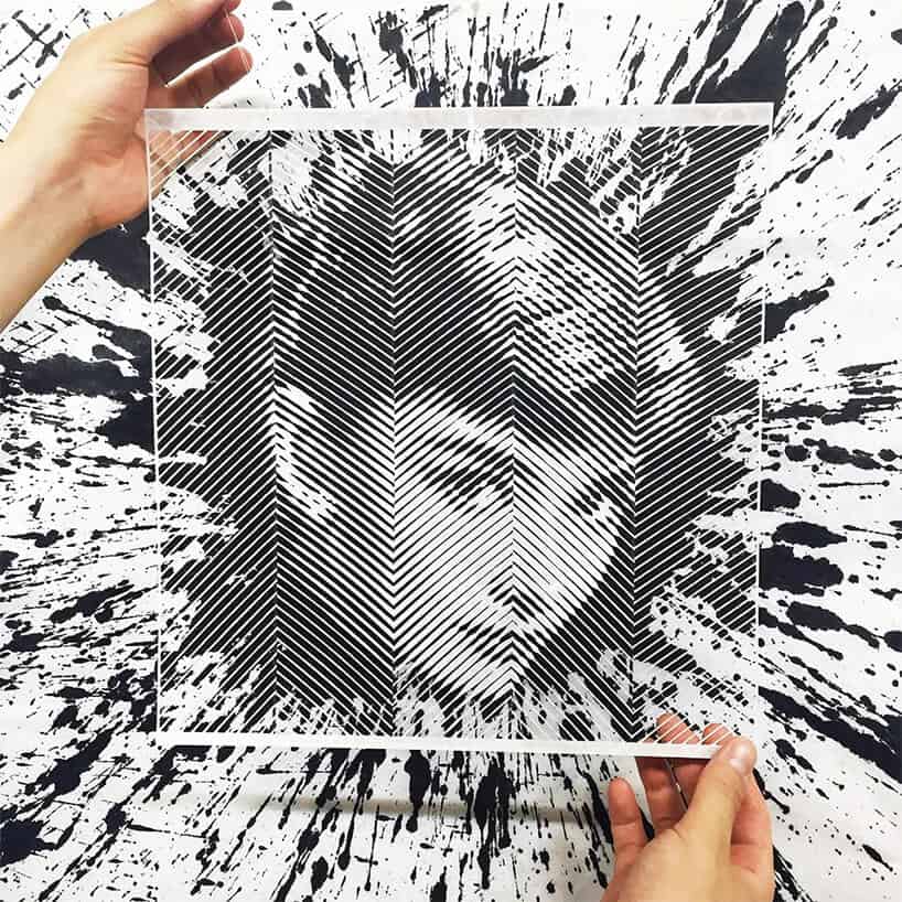 Portret van Audrey Hepburn