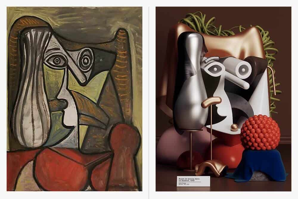 Pablo Picasso en Omar Aqil