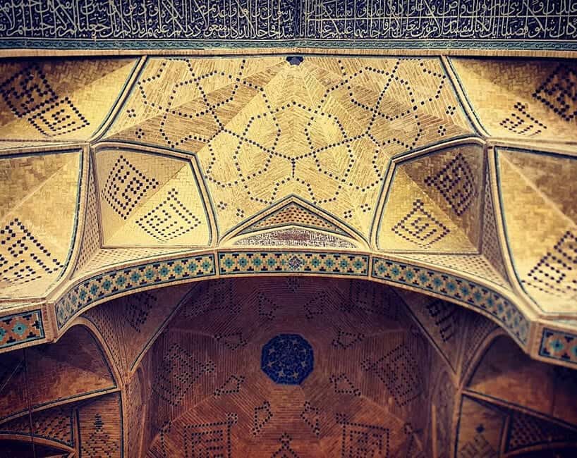 Plafond in Iran