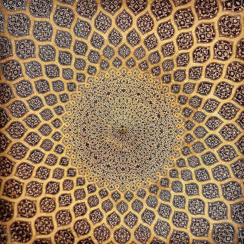 Plafond in Iran