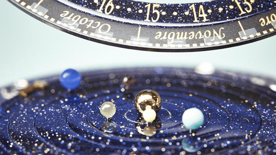 The Midnight Planetarium Timepiece