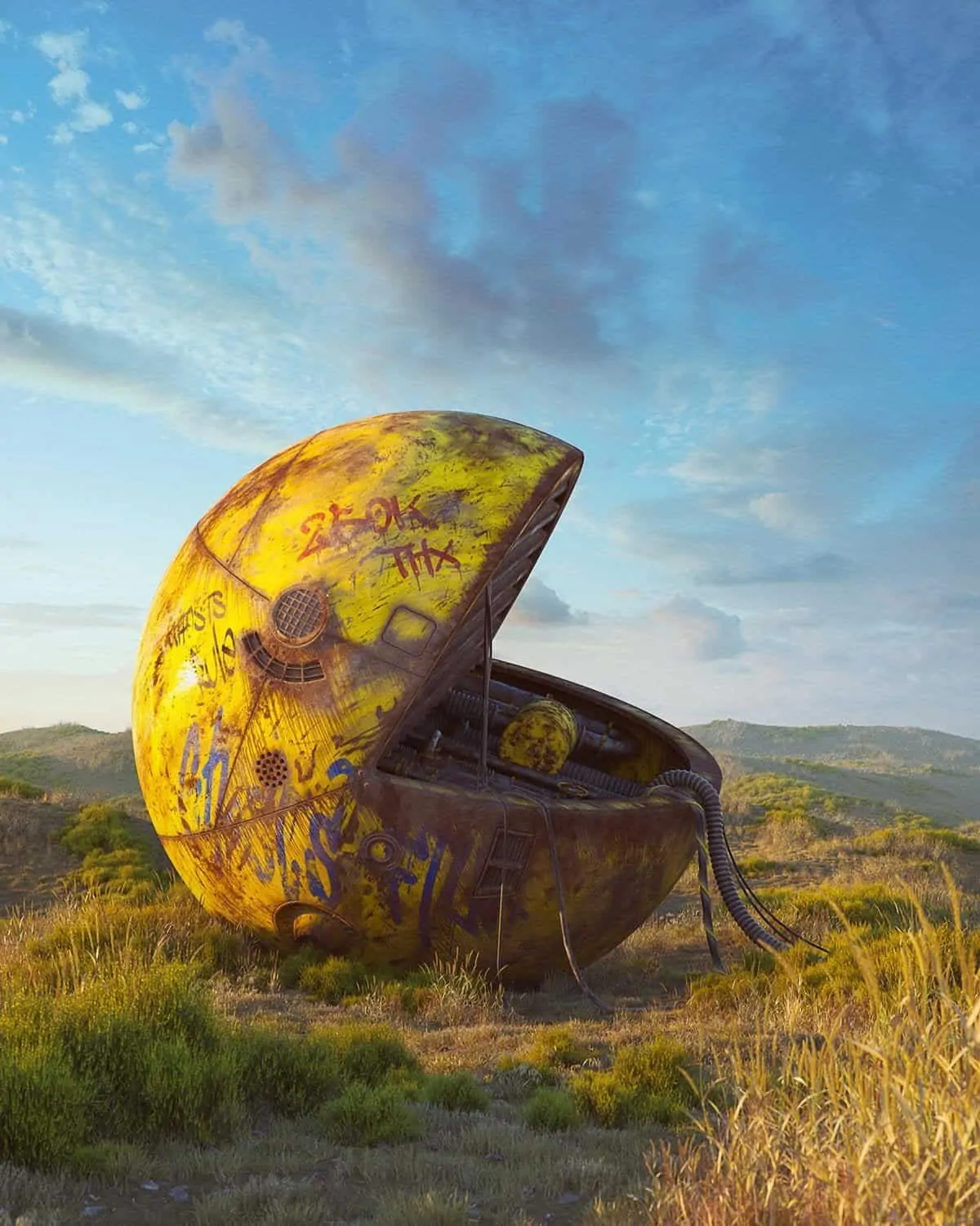 Pop Culture Dystopia door Filip Hodas