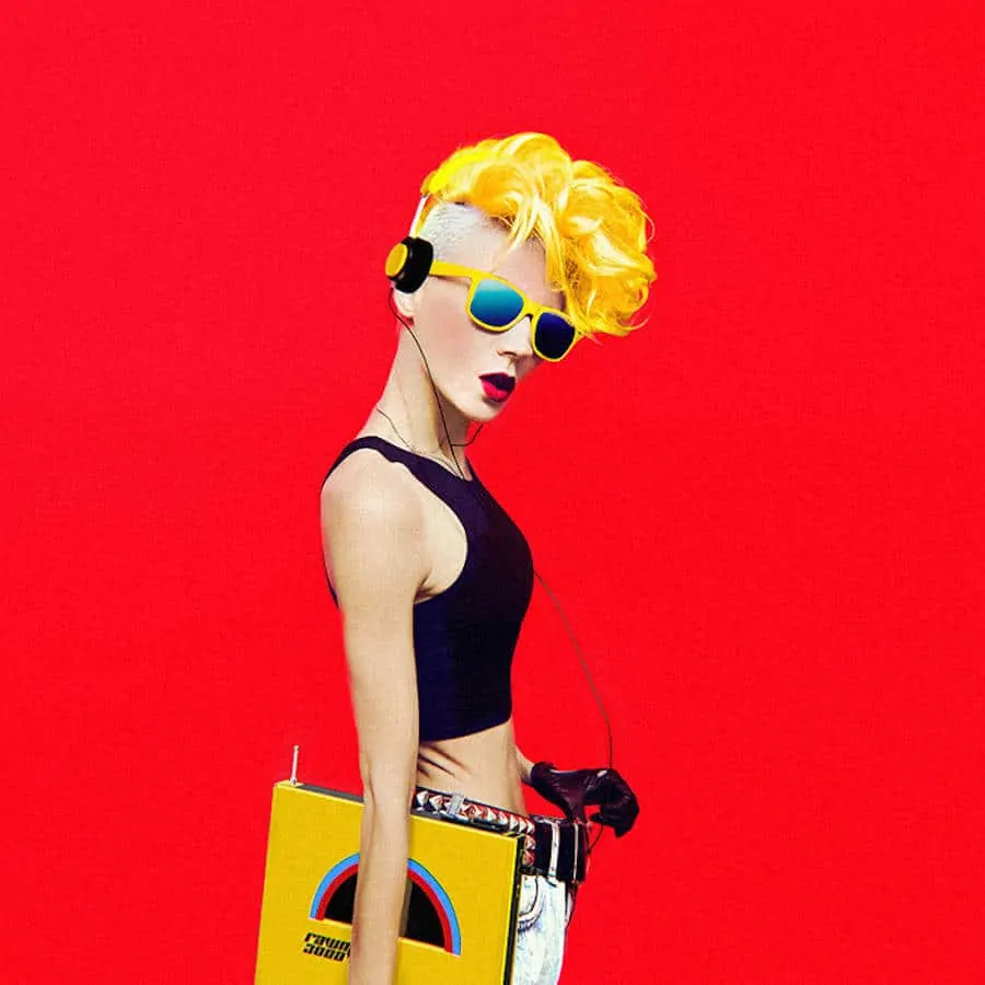 draagbare platenspeler