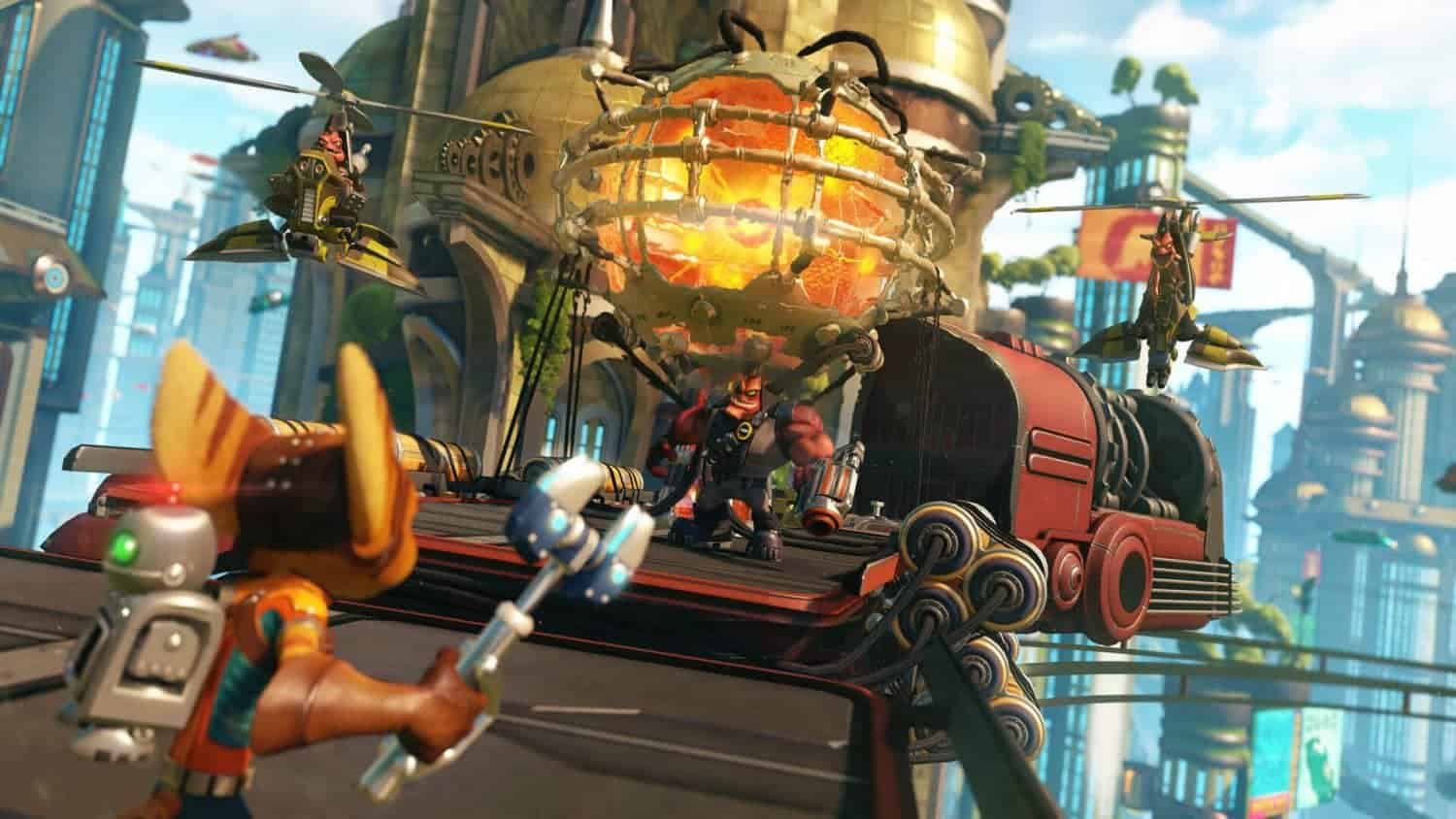 De vernieuwde Ratchet and Clank voor de PS4