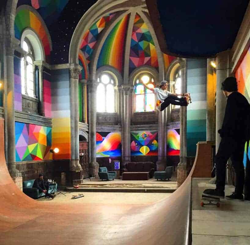 skatepark in kerk