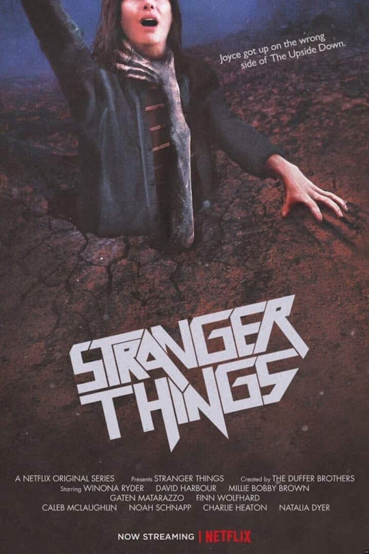 poster voor de televisieserie Stranger Things