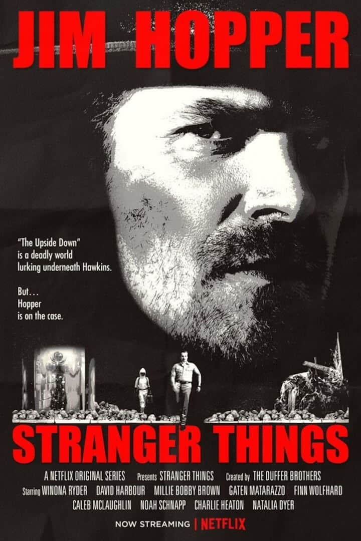 poster voor de televisieserie Stranger Things