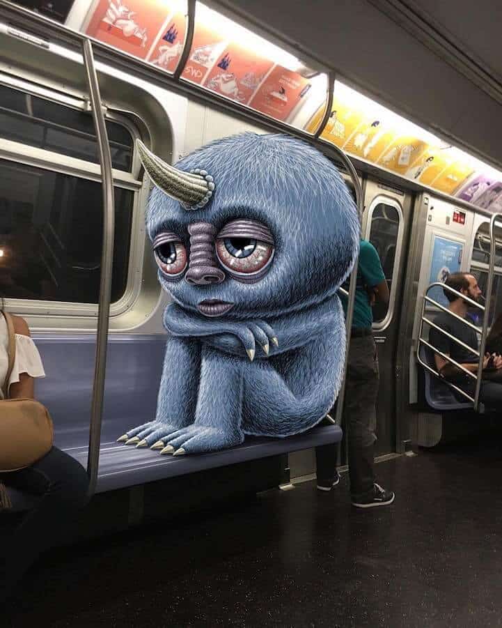 monster in de metro