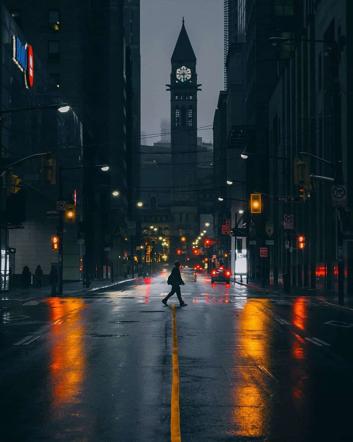Nachtelijk Toronto