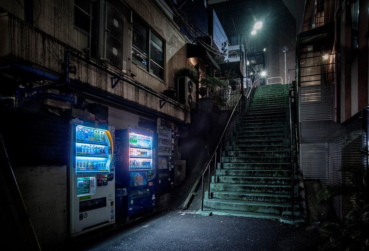 verkoopautomaat in Japan