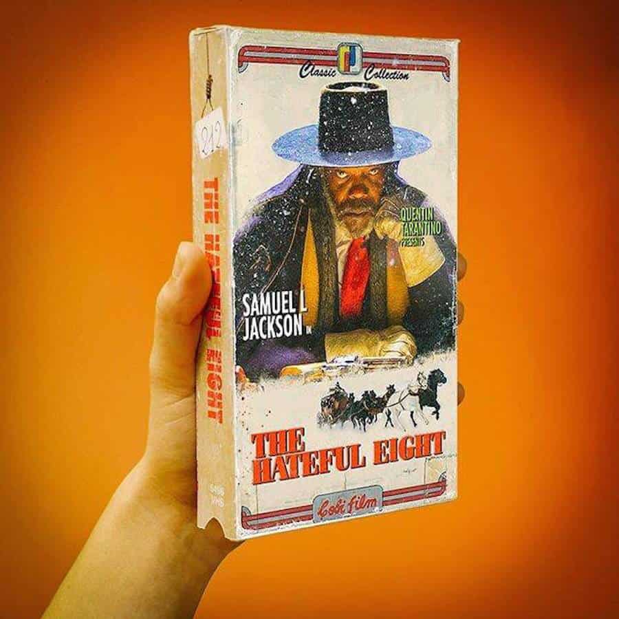 The Hateful Eight op VHS