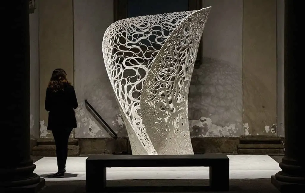 sculptuur uit de 3d-printer