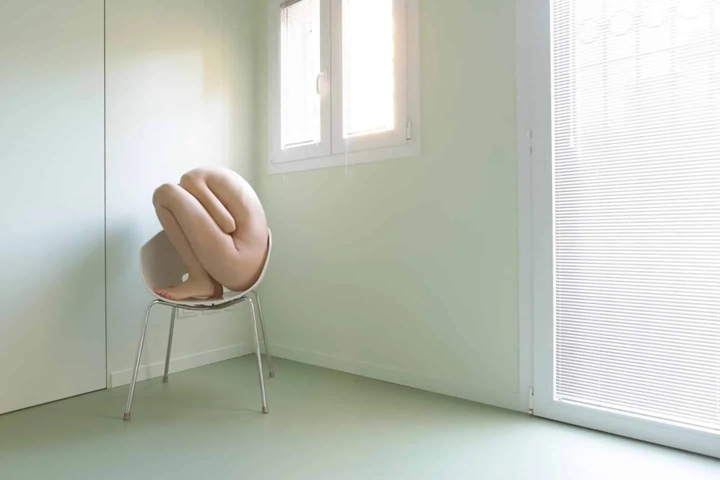 zelfportret van Sofia Masini